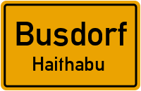 Ringstraße in BusdorfHaithabu