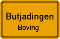 Straßenverzeichnis Butjadingen Boving
