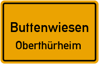 Straßen in Buttenwiesen Oberthürheim