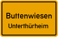 Römerstraße in ButtenwiesenUnterthürheim
