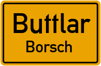 Straßen in Buttlar Borsch