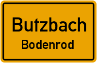Straßenverzeichnis Butzbach Bodenrod