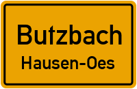 Straßenverzeichnis Butzbach Hausen-Oes
