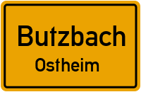 Straßenverzeichnis Butzbach Ostheim