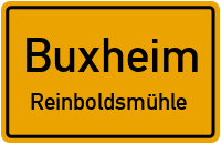 Straßenverzeichnis Buxheim Reinboldsmühle
