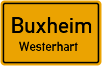 Straßenverzeichnis Buxheim Westerhart