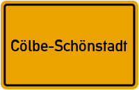 Ortsschild Cölbe-Schönstadt
