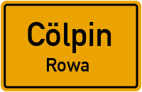 Feldweg in CölpinRowa