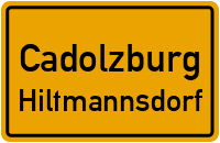 Zirndorfer Weg in CadolzburgHiltmannsdorf