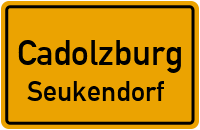 Cadolzburger Straße in CadolzburgSeukendorf
