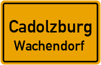 Reiherweg in CadolzburgWachendorf