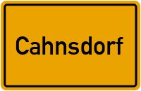 Cahnsdorf Branchenbuch