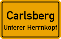 Unterer Herrnkopf in CarlsbergUnterer Herrnkopf