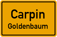Goldenbaumer Landstraße in CarpinGoldenbaum