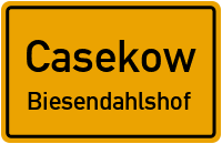 Hofstraße in CasekowBiesendahlshof