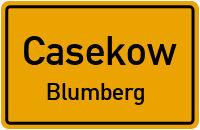 Wartiner Straße in CasekowBlumberg