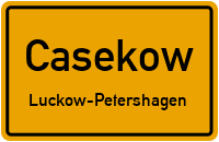 Neuhofer Straße in CasekowLuckow-Petershagen