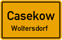 Alte Dorfstraße in CasekowWoltersdorf