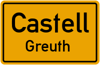 Abtswinder Str. in CastellGreuth