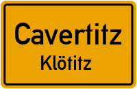 Am Winkel in CavertitzKlötitz