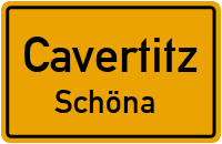 Olganitzer Straße in CavertitzSchöna