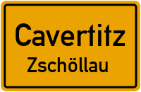 Schulstraße in CavertitzZschöllau