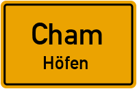 Straßenverzeichnis Cham Höfen