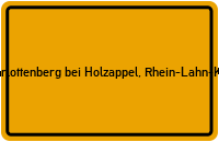 City Sign Charlottenberg bei Holzappel, Rhein-Lahn-Kreis