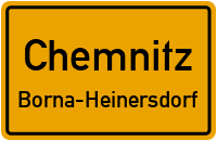 Straßenverzeichnis Chemnitz Borna-Heinersdorf