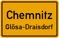 Uhdestraße in ChemnitzGlösa-Draisdorf