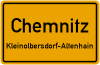 Straßenverzeichnis Chemnitz Kleinolbersdorf-Altenhain