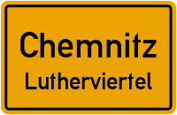 Straßenverzeichnis Chemnitz Lutherviertel