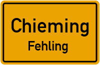 Straßenverzeichnis Chieming Fehling