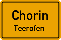 Theerofen in ChorinTeerofen