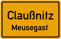 Chemnitzer Straße in ClaußnitzMeusegast