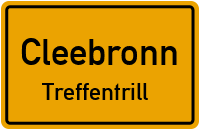 Dorfstraße in CleebronnTreffentrill