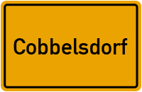 City Sign Cobbelsdorf