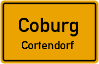 Straßenverzeichnis Coburg Cortendorf