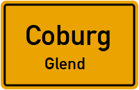 Straßenverzeichnis Coburg Glend