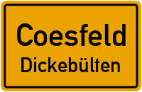 Scheelestraße in CoesfeldDickebülten