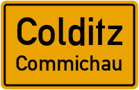 Straßen in Colditz Commichau