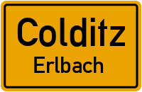 Straßen in Colditz Erlbach