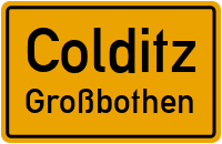 Grimmaische Straße in ColditzGroßbothen