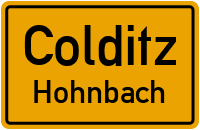 Straßen in Colditz Hohnbach