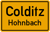 Straßenverzeichnis Colditz Hohnbach