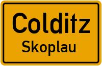 Straßen in Colditz Skoplau
