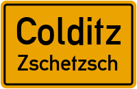 Straßen in Colditz Zschetzsch