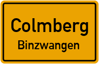 Straßen in Colmberg Binzwangen