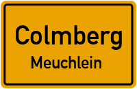 Straßen in Colmberg Meuchlein