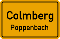 Straßen in Colmberg Poppenbach